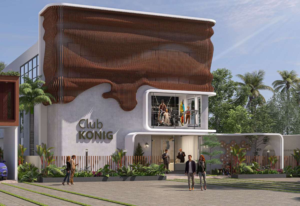 Club Konig at Konig North County, Devanahalli — architectural render